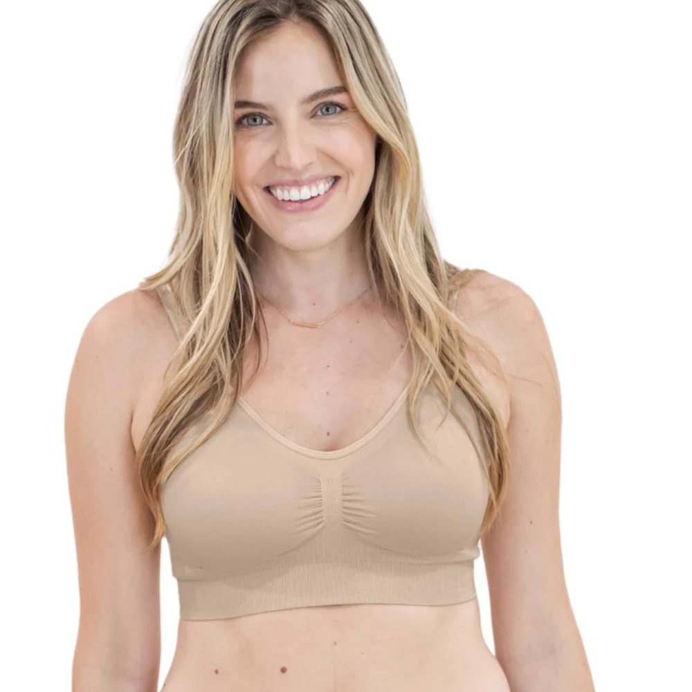 Kindred Bravely Simply Sublime® Nursing Bra in Beige (Size: L)